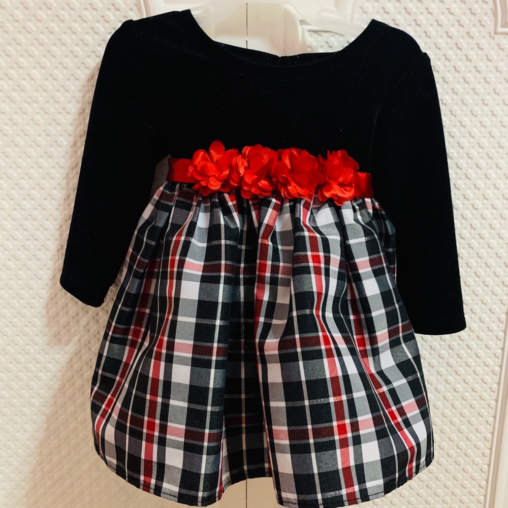 Infant holiday dress